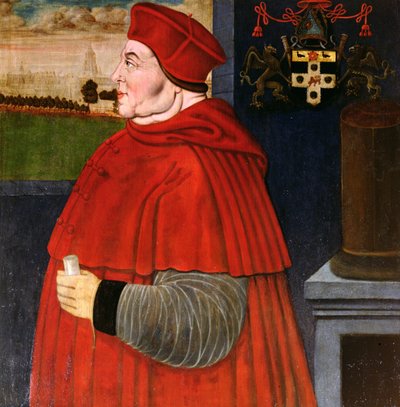 Portrait of Thomas Wolsey by Sampson Strong